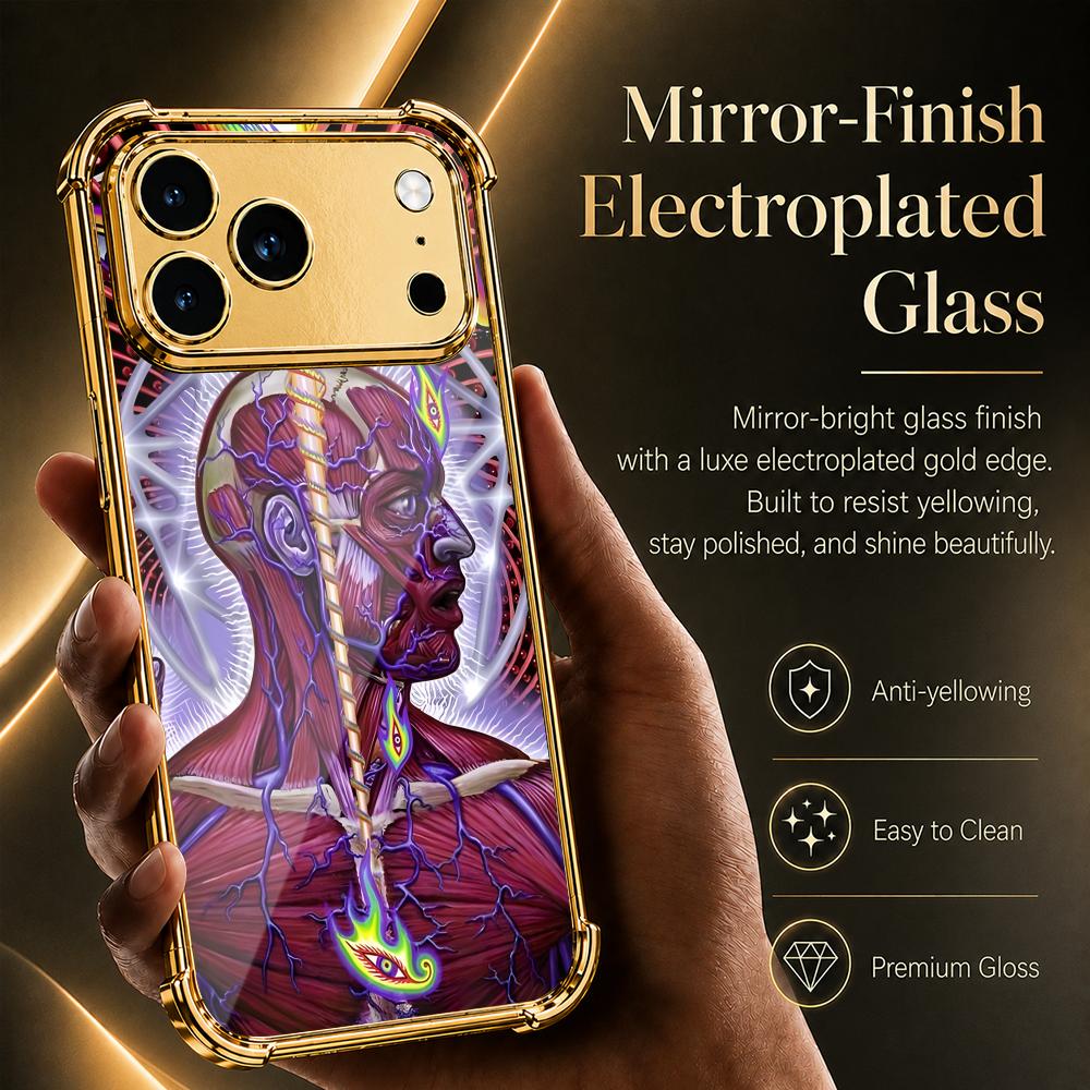 Casing Ponsel A-Alex Grey deng - Metal Photo Panel ulasan dan harga