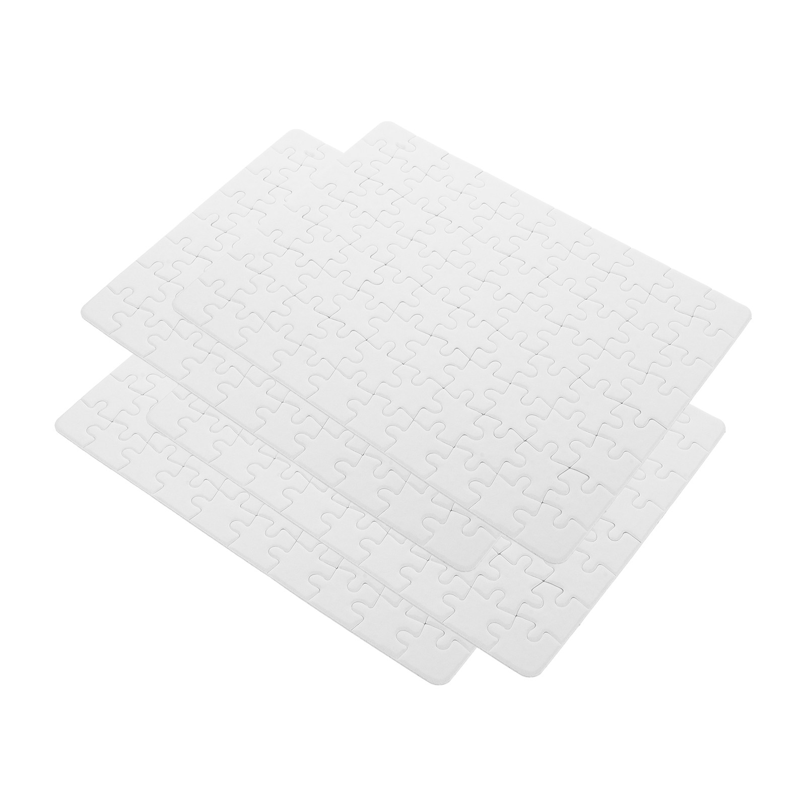 Lembaran Puzzle Polos – 4 Buah - Puzzle Blank White ulasan dan harga