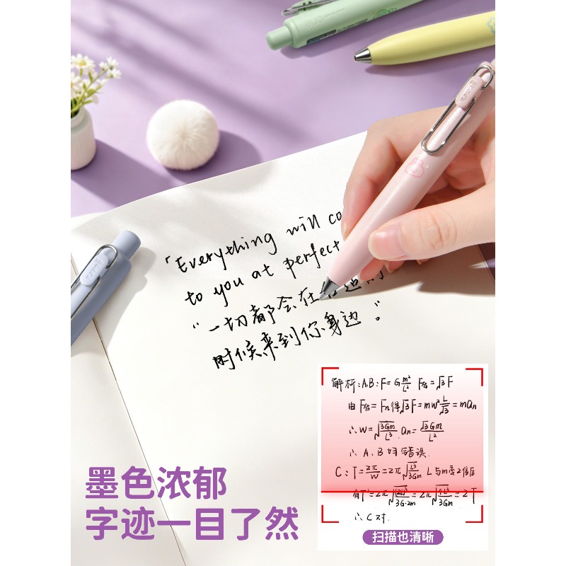 Pena Gel Uni-ball UMN-SP RiCO  - Pentel Pen Energel ulasan dan harga