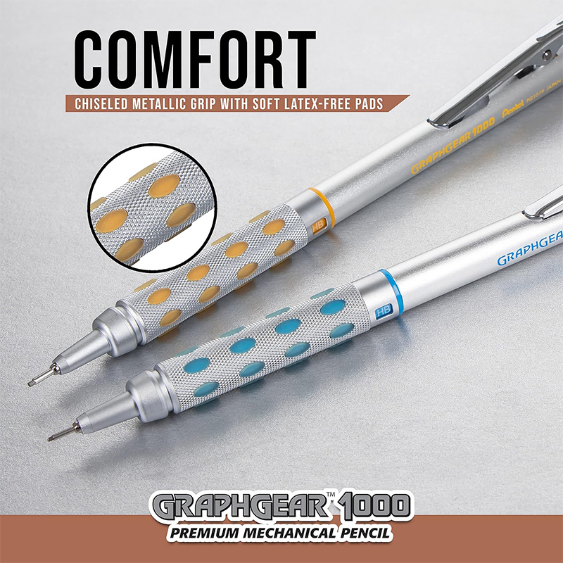 Pentel PG1000 Pensil Mekanik B - Pentel Pen Energel ulasan dan harga