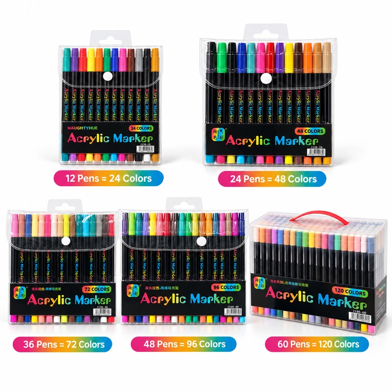 Spidol Cat Akrilik Dua Warna,  - Copic Marker Classic ulasan dan harga